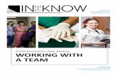 Module: WORKING WITH A TEAM - BayCaretraining.baycare.org/ITK/Working_with_Team/Working_with_Team.pdf · 877.809.5515 info@knowingmore.com WORKING WITH A Communicat ion Sk ls Module: