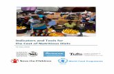 Indicators and Tools for the Cost of Nutritious Diets · Where food-based dietary guidelines exist for specific sub-populations (e.g. pregnant women, young children), these sub-population
