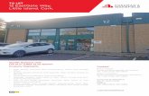 TO LET 12 EastGate Way, Little Island, Cork.€¦ · Little Island, Cork. TO LET Property Highlights • High quality business unit incorporating office and storage space • Quality
