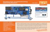 Geothermal Troubleshooting Learning System 950-GEO2 TÙ · center and a header loop, Amatrol’s 950-GEO2 delivers features commonly found in installed geo-thermal systems but o L