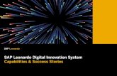 SAP Leonardo Digital Innovation System Capabilities ... · The SAP Leonardo Digital Innovation System ... seamless scaling through the existing SAP platform and ... • Full visibility