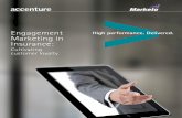 Engagement Marketing in Insurance · the capabilities to leverage data and analytics to derive the required customer insights. Indeed, according to Accenture research, 43 percent