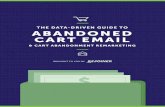 THE DATA-DRIVEN GUIDE TO ABANDONED CART EMAIL...KISSMetrics, or Mixpanel. Most solutions are intended for aggregated reporting on how all custom-ers are moving through the funnel,