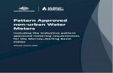 Pattern Approved non-urban Water Meters · Murray–Darling Basin Authority Pattern Approved non-urban Water Meters 2 Schedule 1. Closed conduit meters Pattern Approved closed conduit