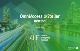 OmniAccess ® Stellar - Spacewalkers · OmniAccess® Stellar Access Point Lineup AP1101 802.11ac Wave 1 2 radios 2×2:2 @ 2.4GHz 2x2:2 @ 5GHz 1 GE port AP1201H 802.11ac Wave 2 2 radios