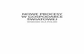 NOWE PROCESY W GOSPODARCE ŚWIATOWEJadministracja.sgh.waw.pl/pl/OW/publikacje/Documents/Nowe proces… · oficyna wydawnicza szkoŁa gŁÓwna handlowa w warszawie warszawa 2014 nowe