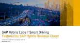 CPL138 - Smart Driving Featured by SAP Hybris Revenue Cloud · SAP Hybris DATA MANAGEMENT CUSTOMER | PRODUCT EXPERIENCE MANAGEMENT COMMERCE MARKETING SERVICE SALES REVENUE PLATFORM,