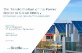 The Transformation of the Power Sector to Clean Energy...2015-2022. 67%. 2008-2017. 80%. 2010 2017. brattle.com | 4. ... services (smart home, electric vehicles) ... Analysis of Market