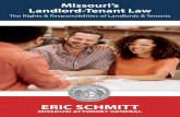 Missouri’s Landlord-Tenant Law - Missouri Attorney Generalmany could be avoided if both parties better understood Missouri law and were more aware of their rights and responsibilities.