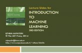 Introduction to Machine Learning - CmpE WEBethem/i2ml3e/3e_v1-0/i2ml3e-chap11.pdfWhat a Perceptron Does ... MLP with one hidden layer is a universal approximator (Hornik et al., 1989),