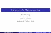 Introduction To Machine Learning - MIT CSAILpeople.csail.mit.edu/dsontag/courses/ml16/slides/lecture21.pdf · Introduction To Machine Learning David Sontag New York University Lecture