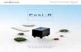 180109 posiR omtB hel - nichicon.co.jp · Discover for yourself the practically unlimited possibilities of Nichicon's Posi-R positive thermistors. High performance achieved through