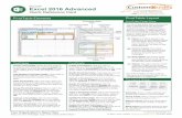 Excel 2016 Quick Reference - Excel Courses | CustomGuide · Excel 2016 Quick Reference Author: CustomGuide Subject: Handy Excel cheat sheet with commonly used shortcuts, tips, and