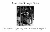 The Suffragettes - giovanna salvucciThe Suffragettes (the WSPU) Emily Davison's funeral. A procession of 5,000 suffragettes accompanied her coffin and 50,000 people lined the route