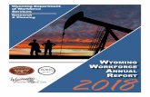 Research & Planning - doe.state.wy.usdoe.state.wy.us/LMI/annual-report/2018/2018_Annual_Report.pdfmanufacturing lost 500 jobs in 2016, wholesale trade lost 1,000 jobs in 2016, and