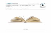 Assessment and Accountability Curriculum, Instruction and ......Ontario Secondary School Literacy Test (OSSLT) – PDSB Results 2008-2009 2 Assessment and Accountability – Curriculum,