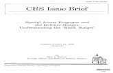 Order Code IB8 7201 CRS Issue Brief - Science for a safer ... · Order Code IB8 7201 CRS Issue Brief Special Access Programs and the Defense Budget: ... to prevent military secrets