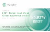 AUTOMOTIVE 2017: Bumpy road ahead Global automotive cdn.ihs.com/www/pdf/Spring2017AutoConf-Paris-Couchman_ed.pdf Big picture—Global automotive outlook Source: IHS Markit • The
