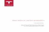 NEW VEHICLE LIMITED WARRANTY - Tesla, Inc....New Vehicle Limited Warranty, the Basic Vehicle Limited Warranty covers the repair or replacement necessary to correct defects in the materials