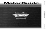 Operation Maintenance Installation Warranty ... - MotorGuidemotorguide.com/userfiles/file/Support/OwnersManuals/X3-Owners-M… · Bill of Sale for boat package. 2. MotorGuide electric