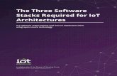The Three Software Stacks Required for IoT Architectures · Stack, Cloud Foundry, Kubernetes), and Microservices (Docker) The purpose of this white paper is to look at the new technology