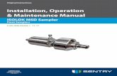 Installation, Operation & Maintenance Manual · 2017-12-04 · Installation, Operation & Maintenance Manual ISOLOK MSD Sampler Point Samplers S-AS-IOM-00426-1 11-17. ... After selecting