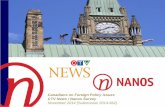 Canadians on Foreign Policy Issues CTV News / Nanos Survey ... · CTV News - Nanos Survey. 2. Executive. Summary. Jobs/Economy More Than Four Times More Important Than Foreign Policy