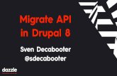 Migrate API in Drupal 8 - Drupal St. Louis · Migration conﬁguration • Each Migration is deﬁned in a YAML conﬁg ﬁle • Usually you deﬁne a conﬁg ﬁle for each distinct