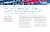 Bosch Rexroth Innovates Sercos SoftMaster for the ... · Bosch Rexroth based in Lohr am Main, Germany, is one such supplier. The company developed a Sercos SoftMaster* core application,