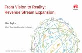 From Vision to Reality: Revenue Stream ... (IMS/M2M/IoT/WebRTC) the new services require. Global Cloud,
