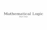 Mathematical Logic - Stanford Universityweb.stanford.edu/class/archive/cs/cs103/cs103.1152/lectures/07/Slides07.pdfPropositional Logic Propositional logic is a mathematical system