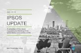 UPDATE July 2016 IPSOS · UPDATE July 2016 A selection of the latest research and thinking from Ipsos teams around the world ... You can also read part 1 of the report, an infographic