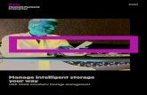 Manage intelligent storage your way brochureManage intelligent storage your way HPE 3PAR StoreServ Storage management Brochure. Doing more with less is the norm when dealing with complex