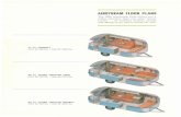 AIRSTREAM FLOOR PLANS ... AIRSTREAM FLOOR PLANS The 1966 Airstream fleet offers you a wider selection than any other travel trailer ...13 exciting models, raring and daring- to go.