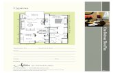 Hometown floor plans - Atria Senior Living...One-Bedroom Floor Plan 16'7" 14'2" 8'9" 10'7" 10'5" 6'5" 10'8" 7'8" 11'1" 6'8" storage kitchen foyer entry bath dining room balcony bedroom