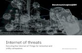 Internet of threats - the home of IoT news, analysis and ... · IoT security risks Iot threat detection IoT network security IoT encryption ioT security analytics IoT API security