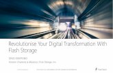 Revolutionise Your Digital Transformation With Flash Storage · 10 A MAGIC QUADRANT LEADER Source: Gartner Magic Quadrant for Solid State Arrays, August 2016. This graphic was published
