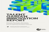 Talent Garden Innovation Report 2019 · 882,458 tweets about innovation were posted in the last year from 180,529 unique users (59% men and 41% women) featuring hundreds of hashtags.