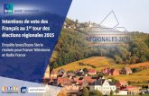 Intentions de vote des Français au 1er tour des élections …€¦ · ©Ipsos/Sopra Steria –Intentions de vote des Français au 1er tour des élections régionales 2015 pour France