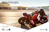 RIDE & STYLE 2019. - moto-avtodom.ru · UX-VB-4 | Ride & Style Portfolio 2019 Page 2 RIDE & STYLE 2019. Overview: New 2019. Phase out 2019. Portfolio Ride 2019 by segment. Portfolio