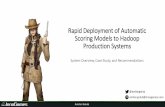Rapid Deployment of Automatic Scoring Models to Hadoop ... · Rapid Deployment of Automatic Scoring Models to Hadoop Production Systems @amitaigolub amitai.golub@innogames.com System