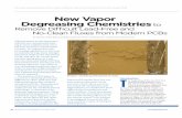 New Vapor Degreasing Chemistries - AIM Solder · New Vapor Degreasing Chemistries to Remove Di ! cult Lead-Free and No-Clean Fluxes from Modern PCB s the market have proven capabilities