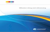 Effective citing and referencing - International Baccalaureate · PDF file Effective citing and referencing 1 Introduction In the International Baccalaureate (IB) community we produce