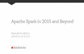 Apache Spark in 2015 and Beyond - GitHub Pagesrxin.github.io/talks/2015-04-16_Spark_2015_ApacheCon.pdf · 4/16/2015  · Apache Spark in 2015 and Beyond Reynold Xin (@rxin) ApacheCon,