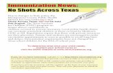 No Shots Across Texas - Montgomery ISD · 2012-07-21 · No Shots Across Texas Due to changes to State policy, the Montgomery County Public Health District has sent notification that