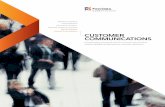 Customer Communications Brochure - First Data...Customer Communications Brochure Author: First Data Subject: Customer Communication solutions designed to optimize your customers experience.