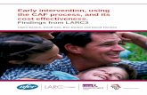 Early intervention, using the CAF process, and its cost ... · LARC3 – Headline Findings Briefing Paper 4 4 LARC 3 Findings LARC3 adopts a pragmatic, best available evidence approach