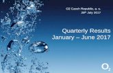 Quarterly Results January June 2017€¦ · 4Q15 1Q16 2Q16 3Q16 4Q16 1Q17 2Q17 ... had no impact on earnings before depreciation, amortization (EBITDA). Investor Relations contact.
