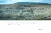 VALE’S PERFORMANCE IN 1Q16 · 2016-05-19 · 4 Vale’s performance in 1Q16 Rio de Janeiro, April 28, 2016 – Vale S.A. (Vale) delivered a sound operational performance in 1Q16,