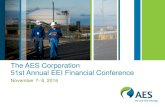 The AES Corporation 51st Annual EEI Financial Conferences2.q4cdn.com/825052743/files/doc_presentations/... · A non-GAAP financial measure. See Appendix for definition and reconciliation.